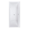 RAK Evolution Rectangular Double Ended Bath - 1750mm x 750mm - White