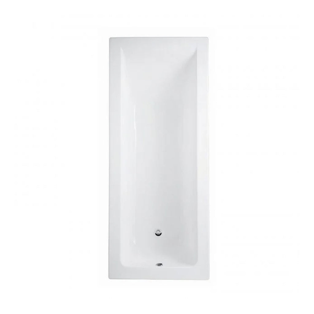 RAK Metropolitan Rectangular Single Ended Bath - 1800mm x 800mm - White