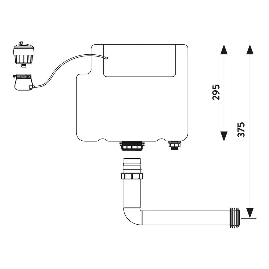 Back to Wall Toilet With WC Unit, Bottom Entry Cistern &amp; Flush Plate
