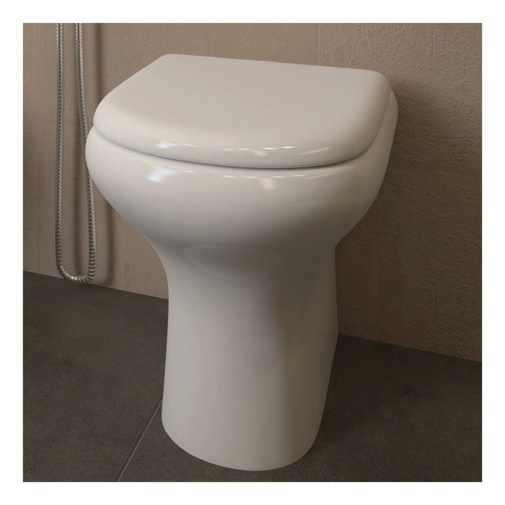 RAK Compact Back to Wall Toilet And Soft Close Seat - Alpine White