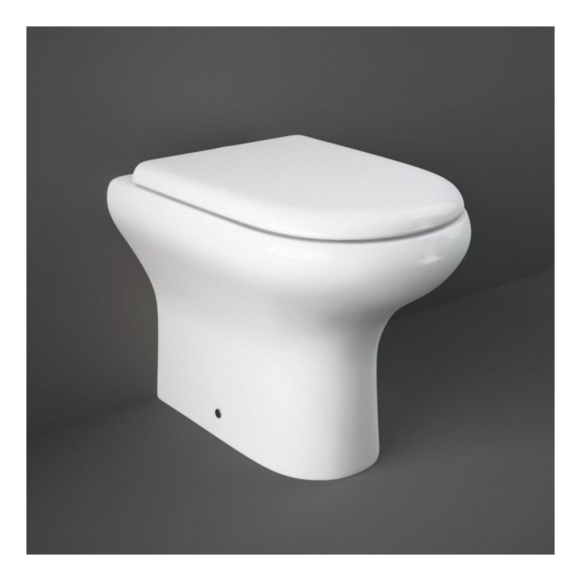 RAK Compact Back to Wall Toilet And Soft Close Seat - Alpine White