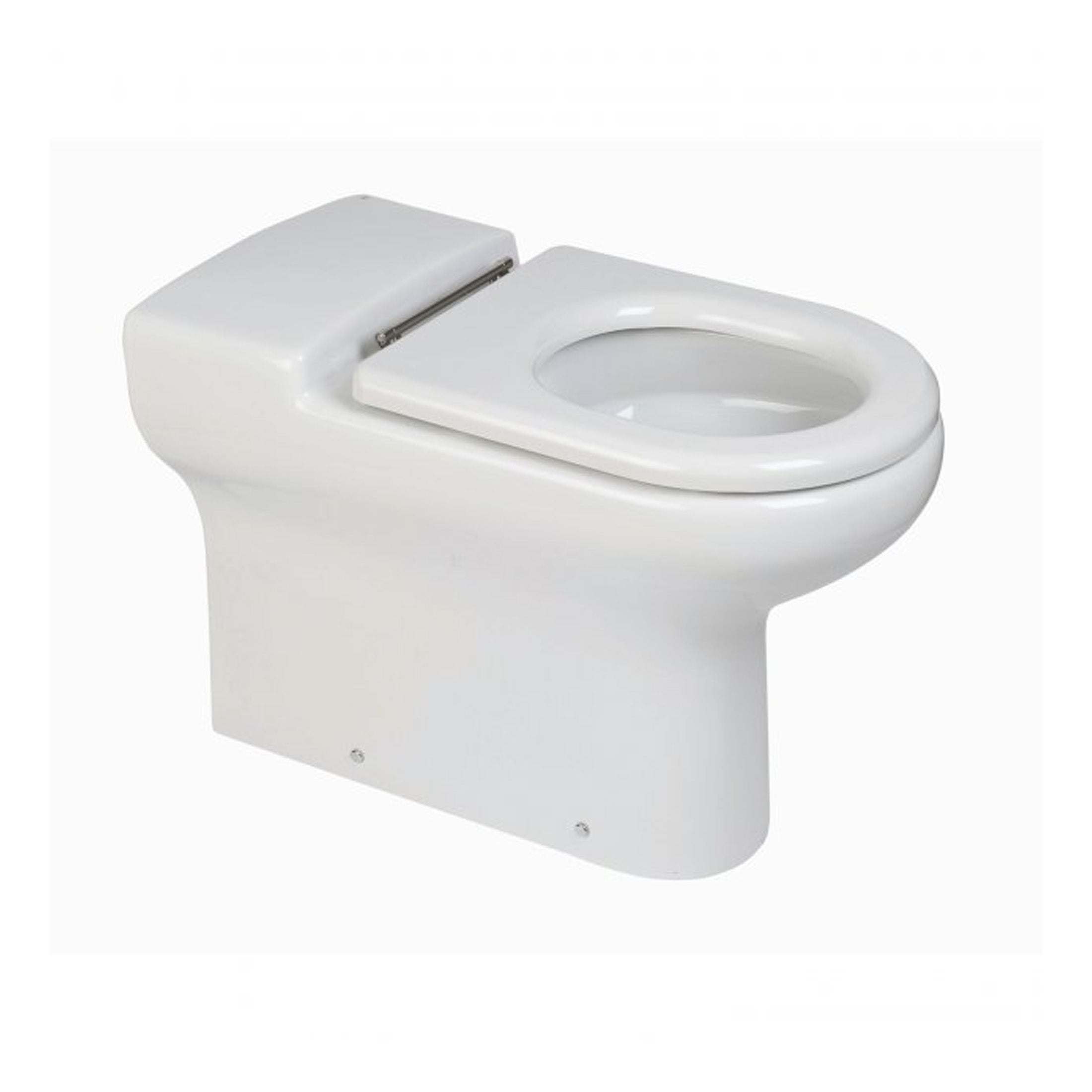 RAK Compact Rimless Special Needs Back to Wall Toilet With Standard Seat - White