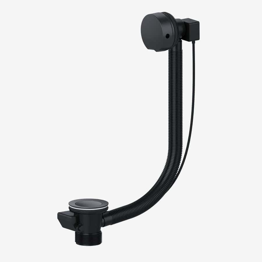 Black Pop-Up Combination Bath Waste