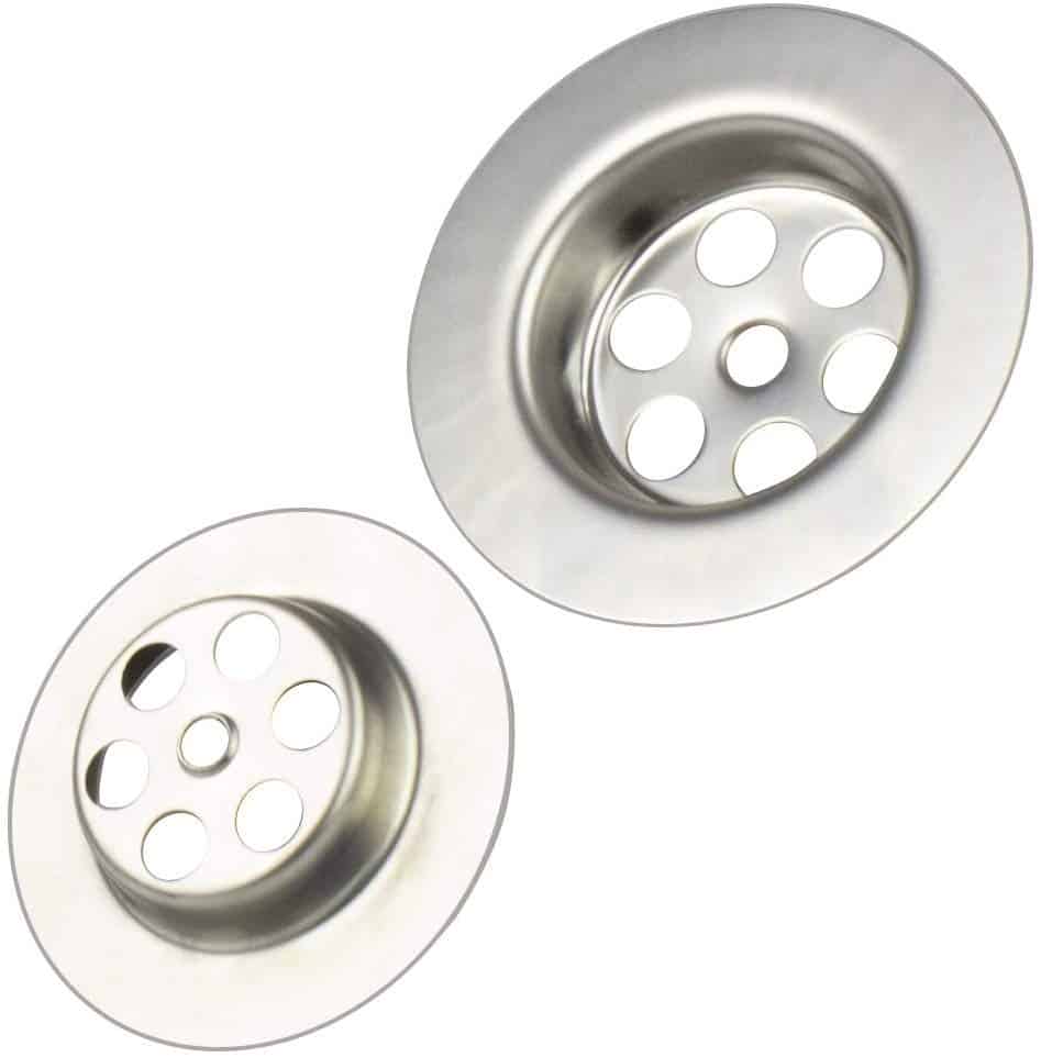 Stainless Steel Retainer Bath Waste with Overflow Ball Chain & Plug-7834