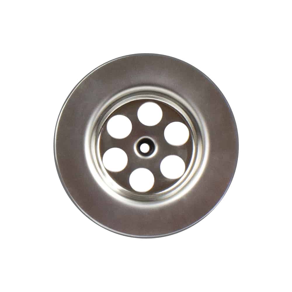 Basin Sink Plug Hole Round Stainless Steel Diameter 63 mm-7056