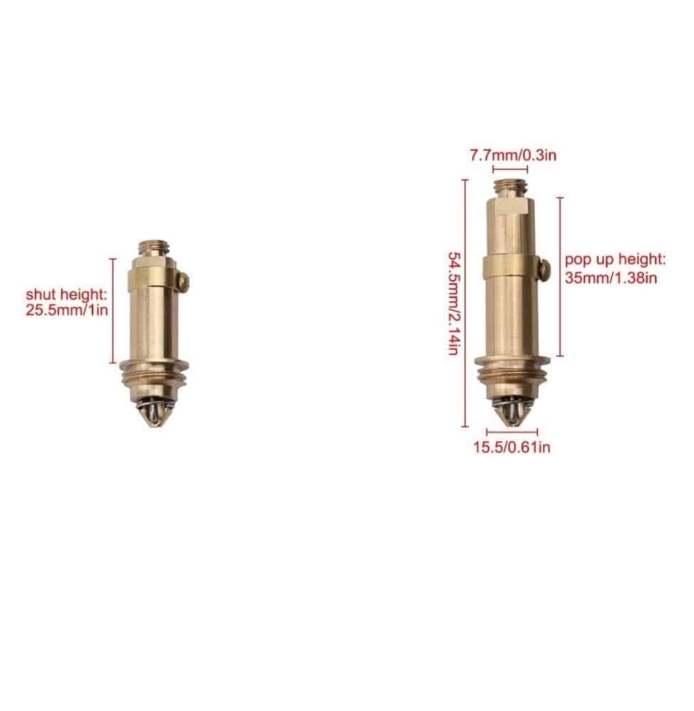 4 Pcs Basin Pop Up Waste Bolts Fits Most Basin/Sinks-11757