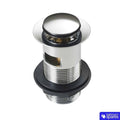 Slotted Clicker Basin Waste Push Pop Up Plug - High Quality Click Clack Standard-0