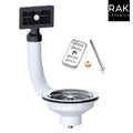 Kitchen Sink Overflow Strainer Waste Kit & Cover Plate-0