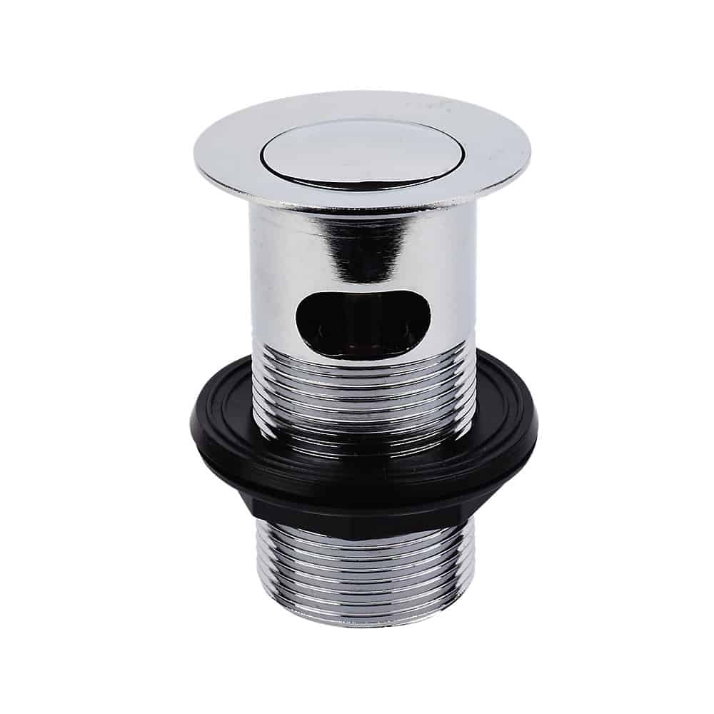 Chrome Compact Adjustable Height Bottle Trap Basin Waste Bathroom Sink Pipe-6558