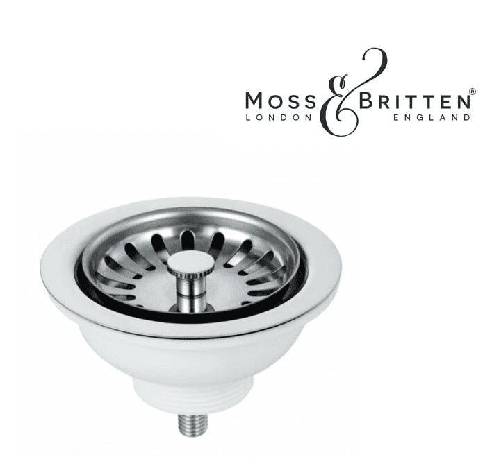 Kitchen Sink Strainer Polished Chrome-12053