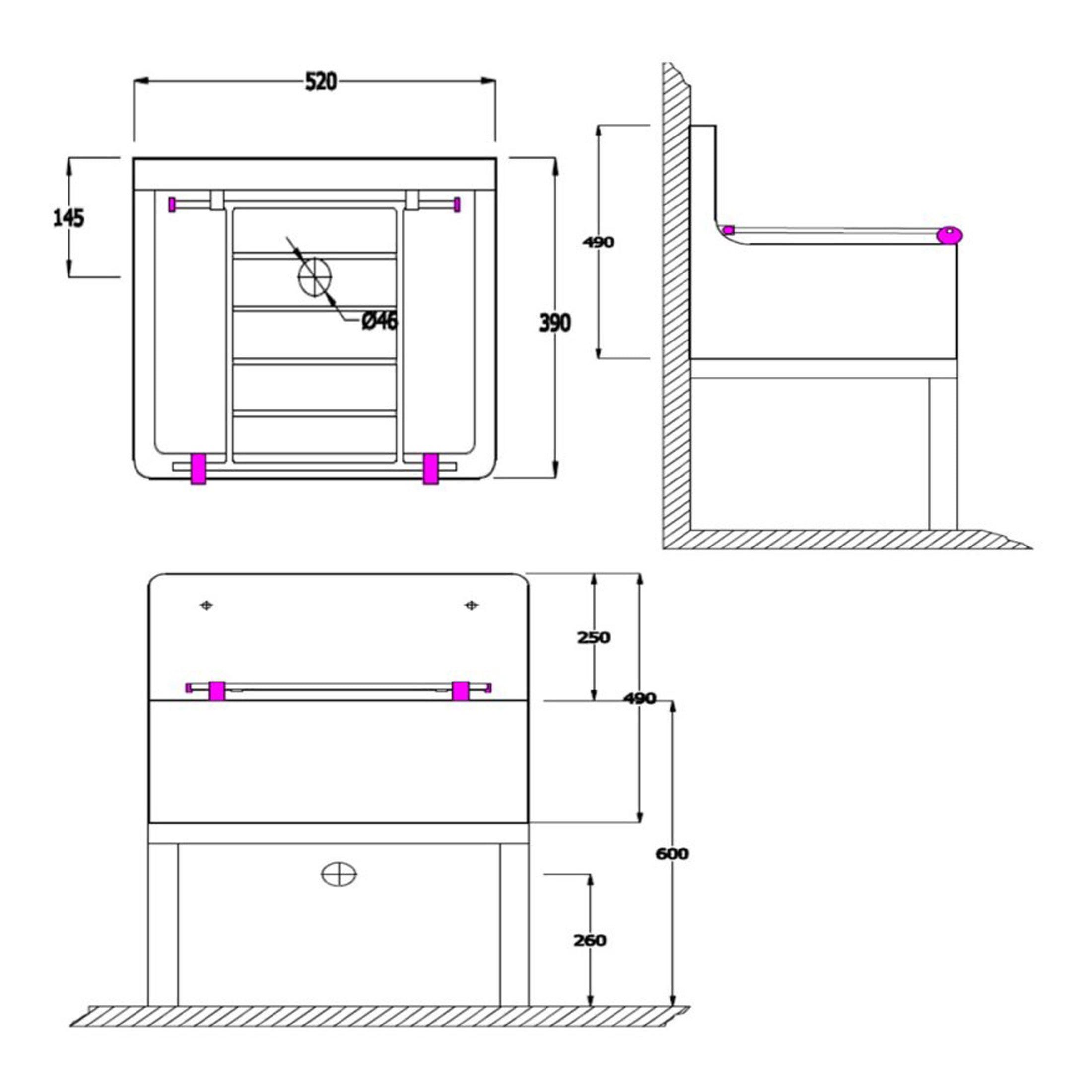 RAK Grill For Cleaner Sink - Stainless Steel
