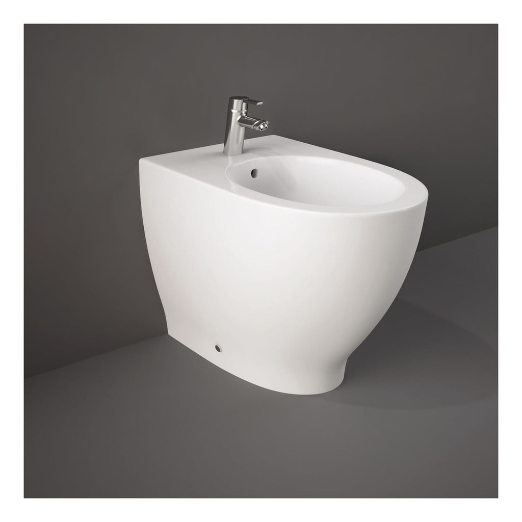 RAK Moon Back to Wall Bidet - 1 TH - Alpine White