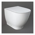RAK Moon Rimless Back to Wall Toilet With Soft Close Seat - White