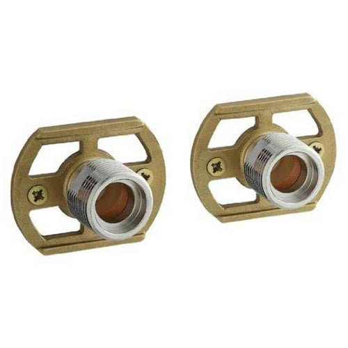 10 PAIRS OF BAR SHOWER VALVE PROFESSIONAL FAST FIX EASY KIT WALL BRACKETS-0
