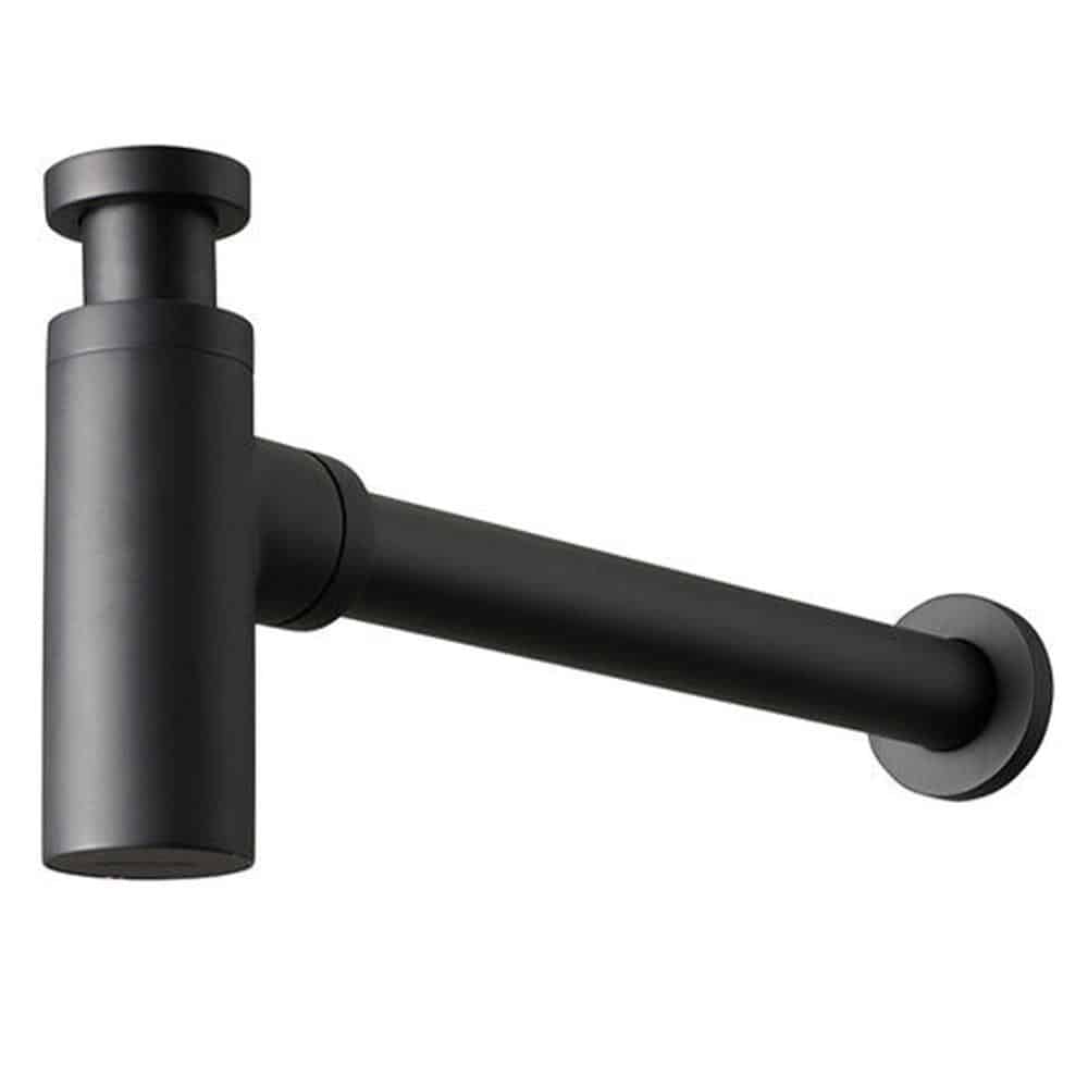 Compact Bathroom Basin Wall Hung Incl Black Mixer Tap Waste & Trap-14286