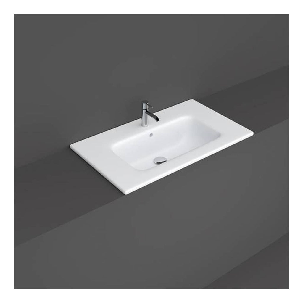 RAK Joy Inset Basin - 810mm Wide - 1 TH - White