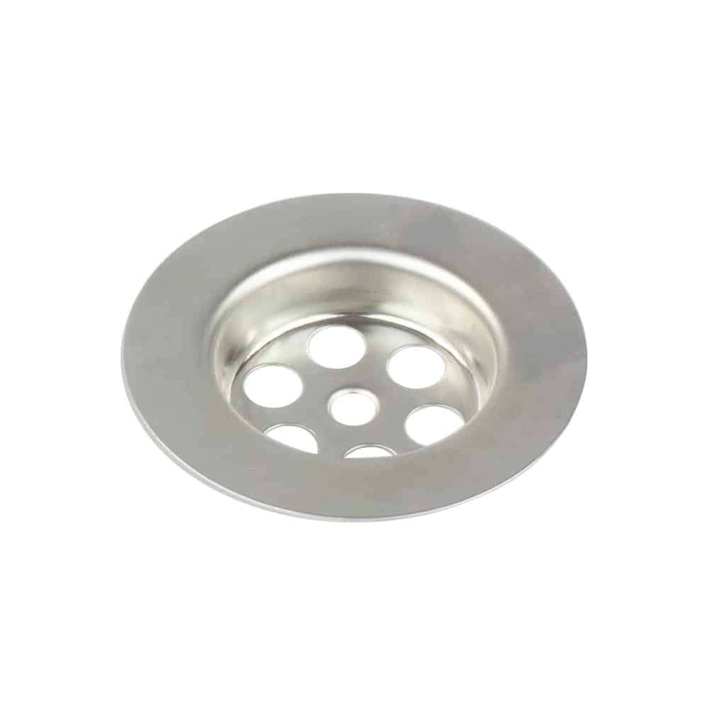 Basin Sink Plug Hole Round Stainless Steel Diameter 63 mm-7054