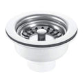 RAK Basket Strainer Waste - Stem Ball Plug - Stainless Steel