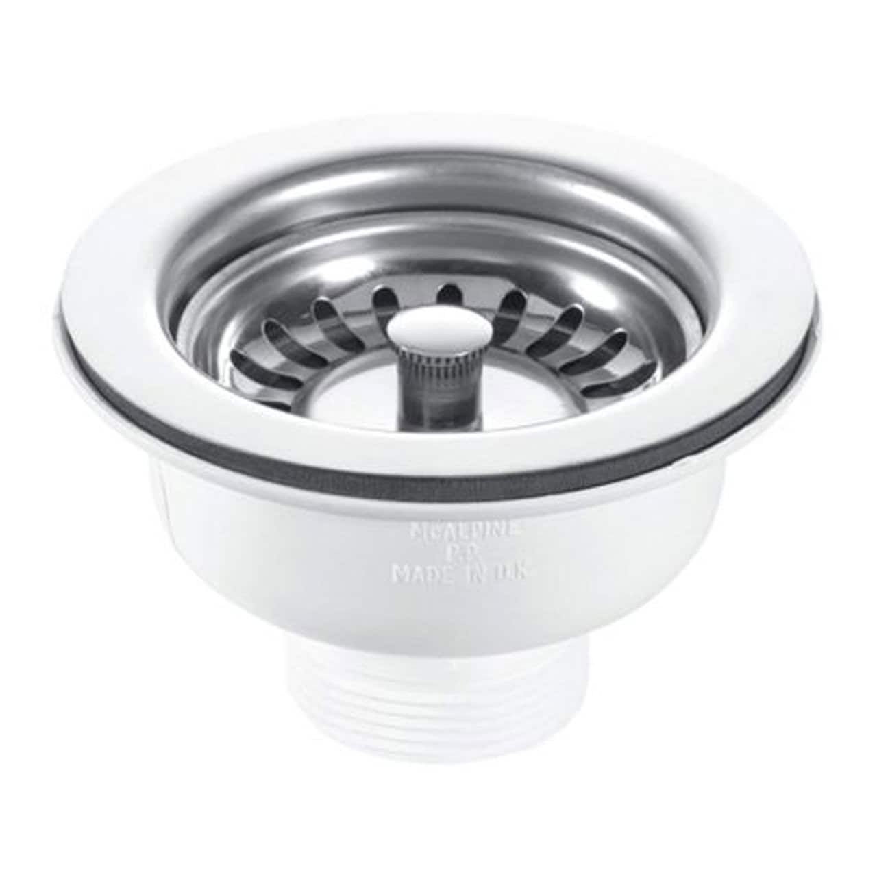RAK Basket Strainer Waste - Stem Ball Plug - Stainless Steel