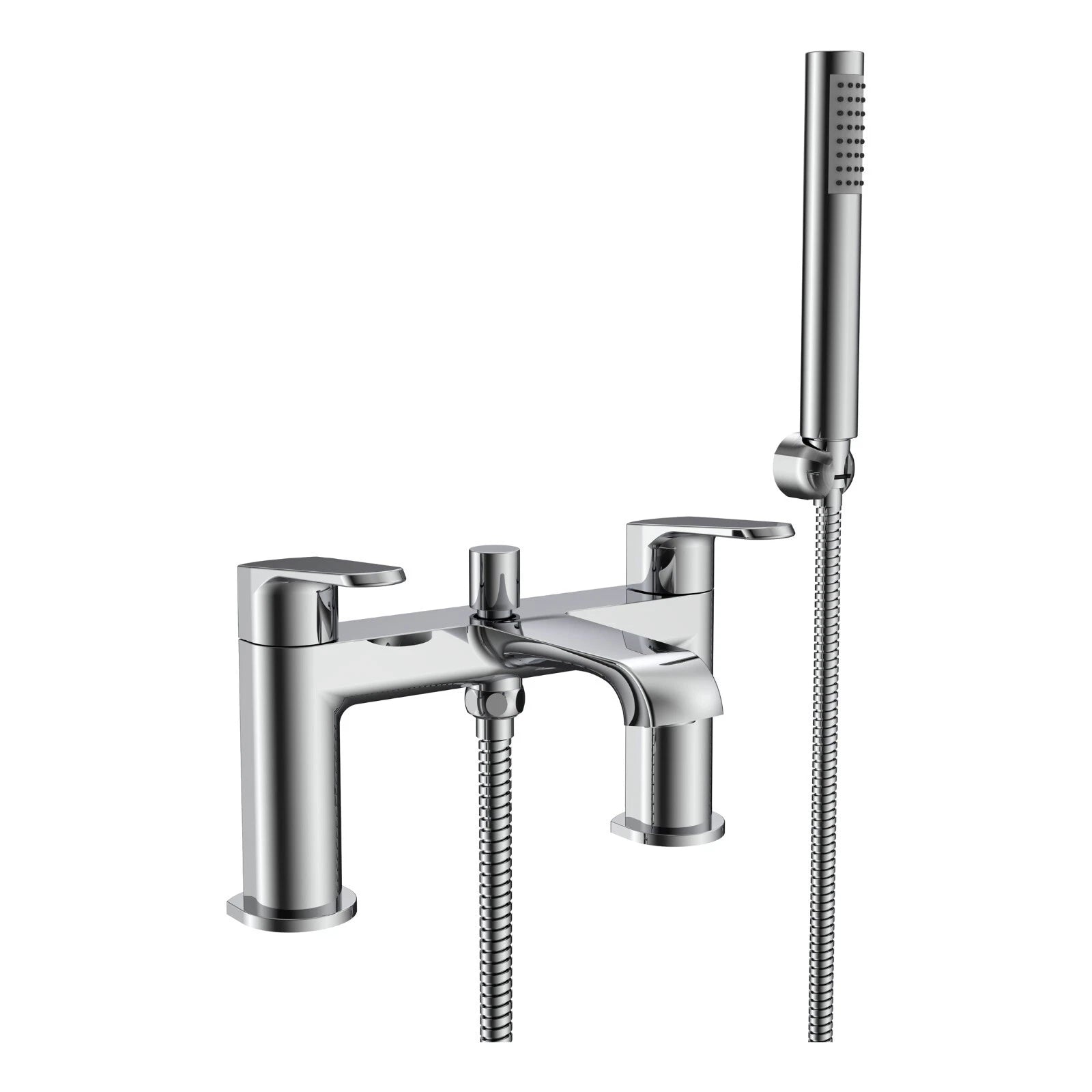 Montana Deck Mounted Bath Shower Mixer Tap with Bath Waste