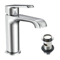 Montana Deck Mounted Mini Mono Basin Mixer Tap with Slotted Basin Waste