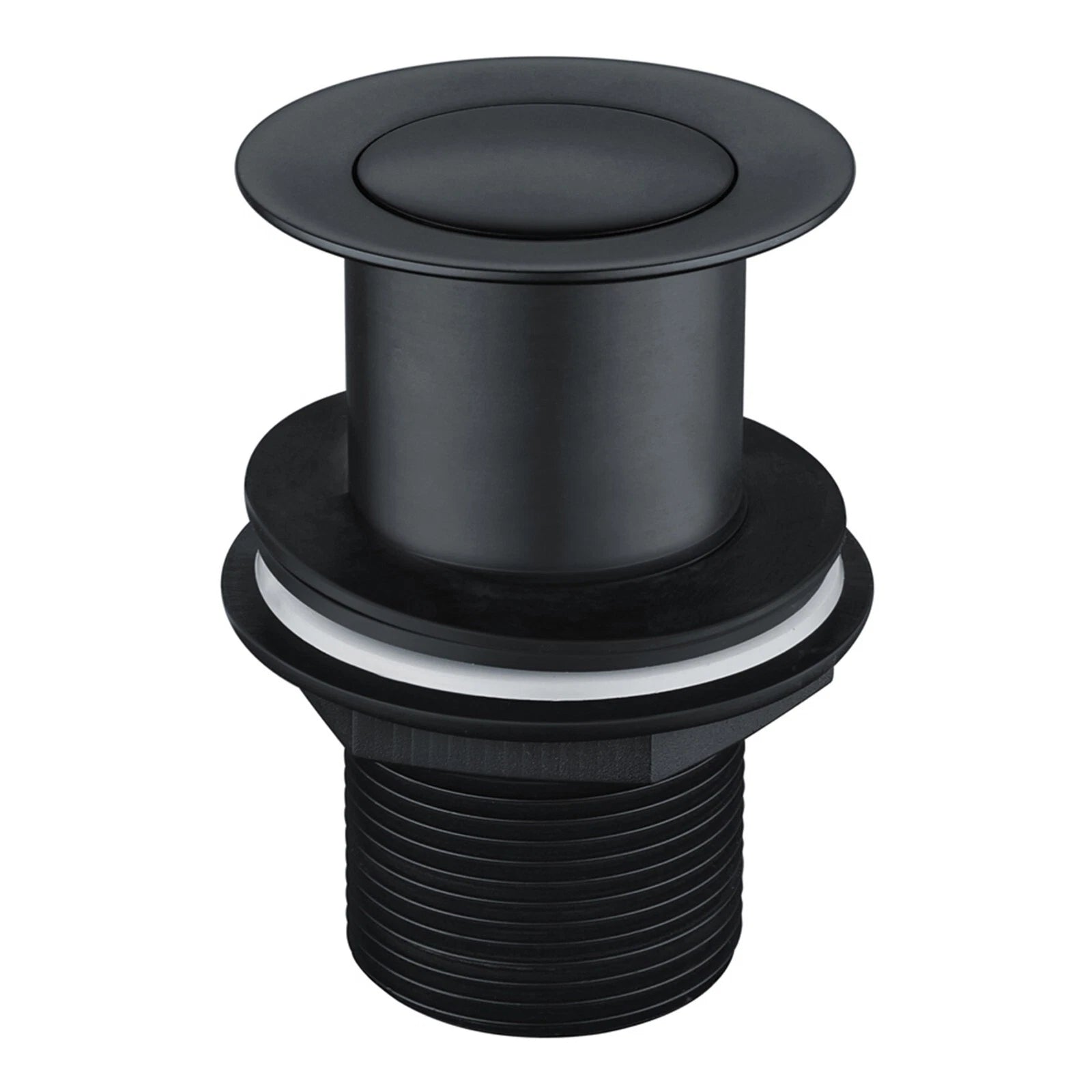 Montana Deck Mounted Mini Mono Basin Mixer Tap with Unslotted Basin Waste