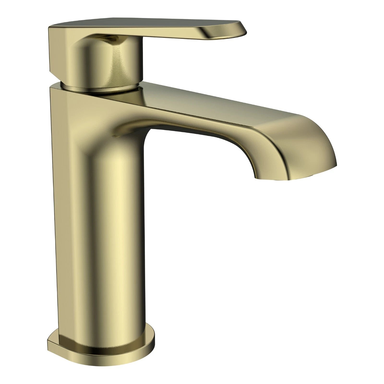 Montana Deck Mounted Mini Mono Basin Mixer Tap with Unslotted Basin Waste