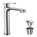 Montana Deck Mounted Tall Mono Basin Mixer Tap with Universal Basin Waste