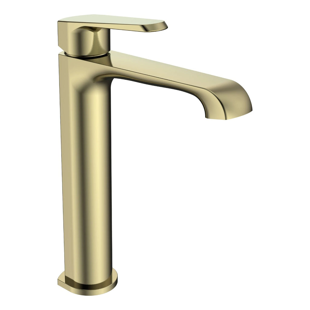 Montana Deck Mounted Tall Mono Basin Mixer Tap with Universal Basin Waste