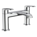 Montana Deck Mounted Bath Filler Mixer Tap Incl Flexi Tails