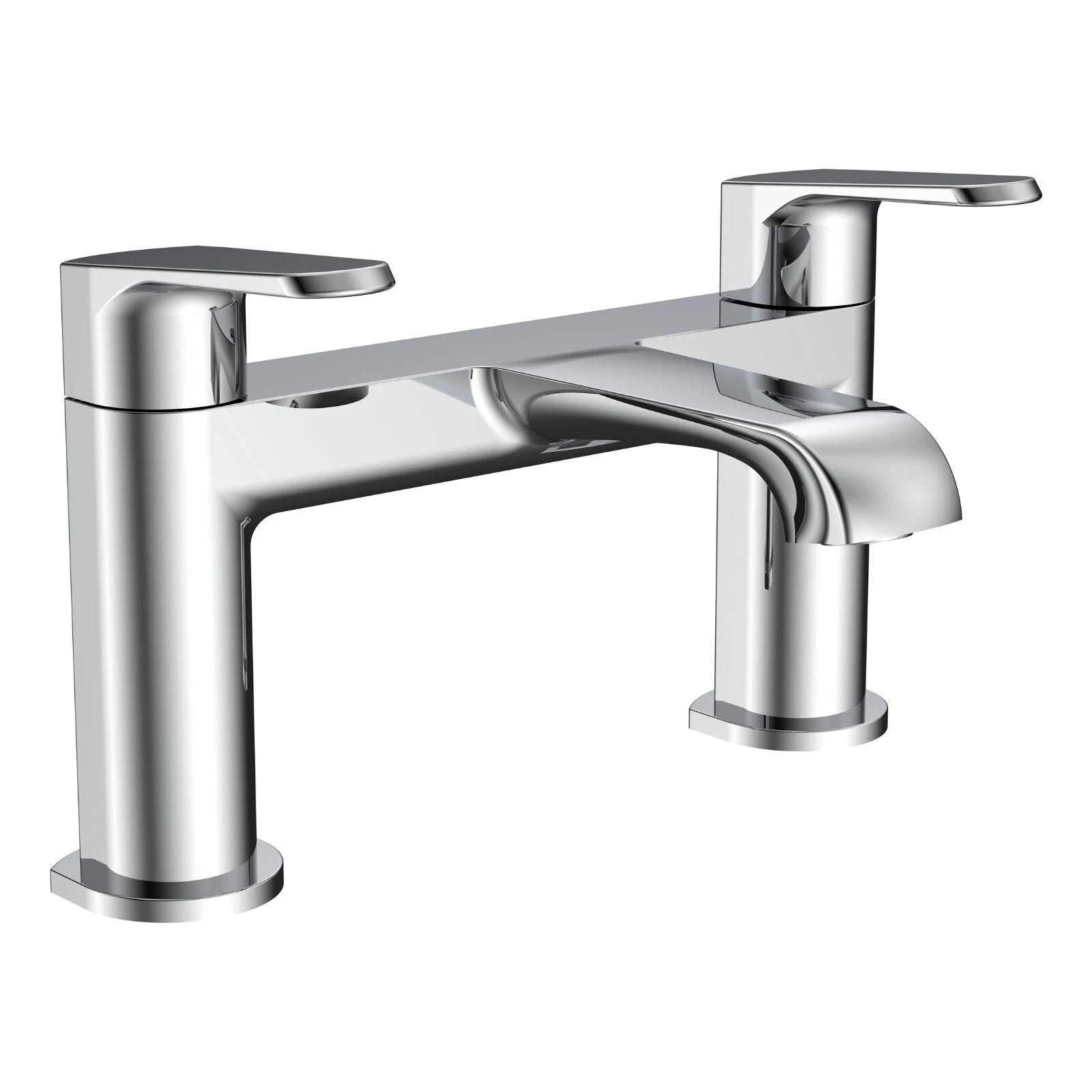 Montana Deck Mounted Bath Filler Mixer Tap with Bath Waste