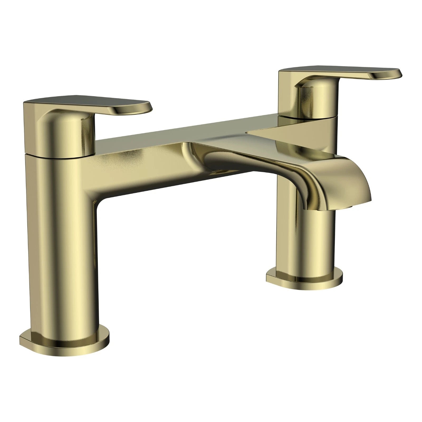 Montana Deck Mounted Bath Filler Mixer Tap with Bath Waste