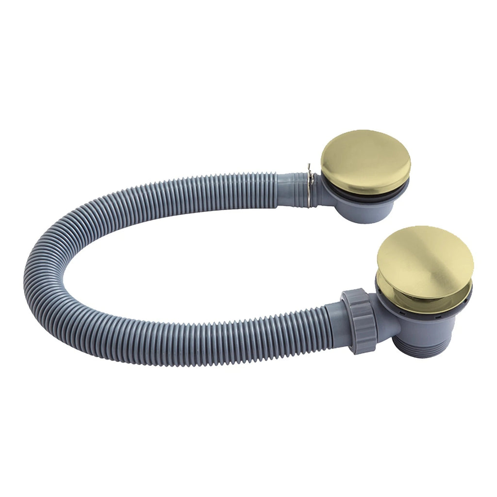 Montana Deck Mounted Bath Filler Mixer Tap with Bath Waste