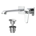 Montana Wall Mounted Basin Filler Tap with Universal Bath Waste