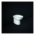 RAK Morning Rimless Back To Wall Toilet With Soft Close Seat - White