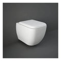 RAK Metropolitan Wall Hung Toilet With Soft Close Seat - White