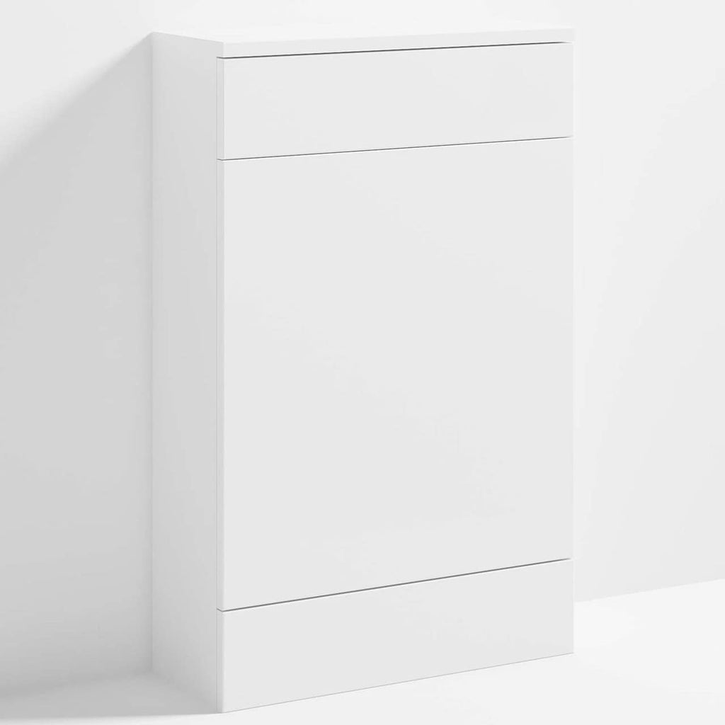 Back to Wall Toilet With WC Unit, Bottom Entry Cistern &amp; Flush Plate