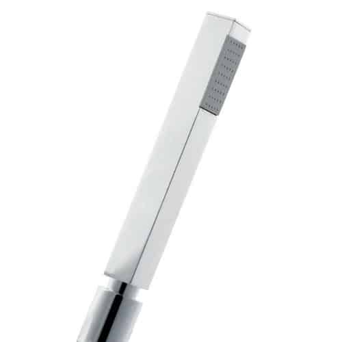 Modern Square Shower Handset Chrome/Metal-6026