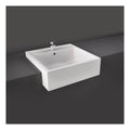 RAK Nova Semi Recessed Basin - 460mm Wide - 1 TH - White