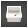 RAK Laboratory 1.0 Bowl Belfast Kitchen Sink - 330mm Wide - Alpine White
