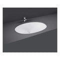 RAK Rosa Undermount Countertop Basin - 500mm Wide - 0 TH - Alpine White
