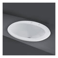 RAK Mira Inset Countertop Basin - 560mm Wide - 2 TH - Alpine White