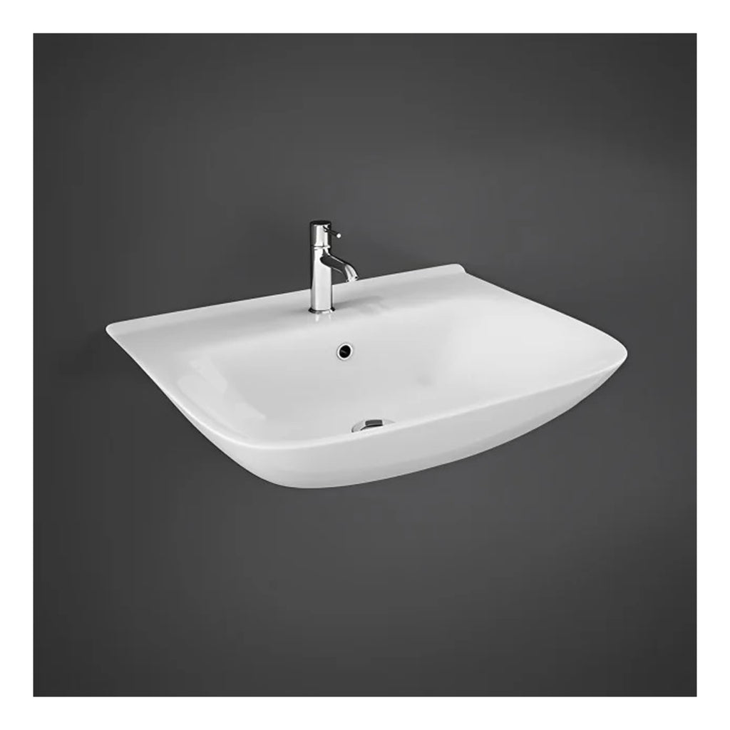RAK Origin 62 Wall Hung Basin - 450mm Wide - 1 TH - Alpine White