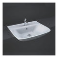 RAK Origin 62 Semi Recessed Basin - 520mm Wide - 1 TH - Alpine White
