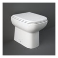 RAK Origin 62 Back to Wall Toilet And Soft Close Seat - Alpine White