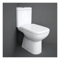 RAK Origin Corner Full Access Open Back Close Coupled Toilet With Cistern And Soft Close Toilet Seat - Alpine White