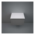 RAK Plano Solid Worktop - 600mm Wide - Matt White