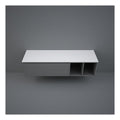 RAK Plano Solid Worktop - 1600mm Wide - Matt White
