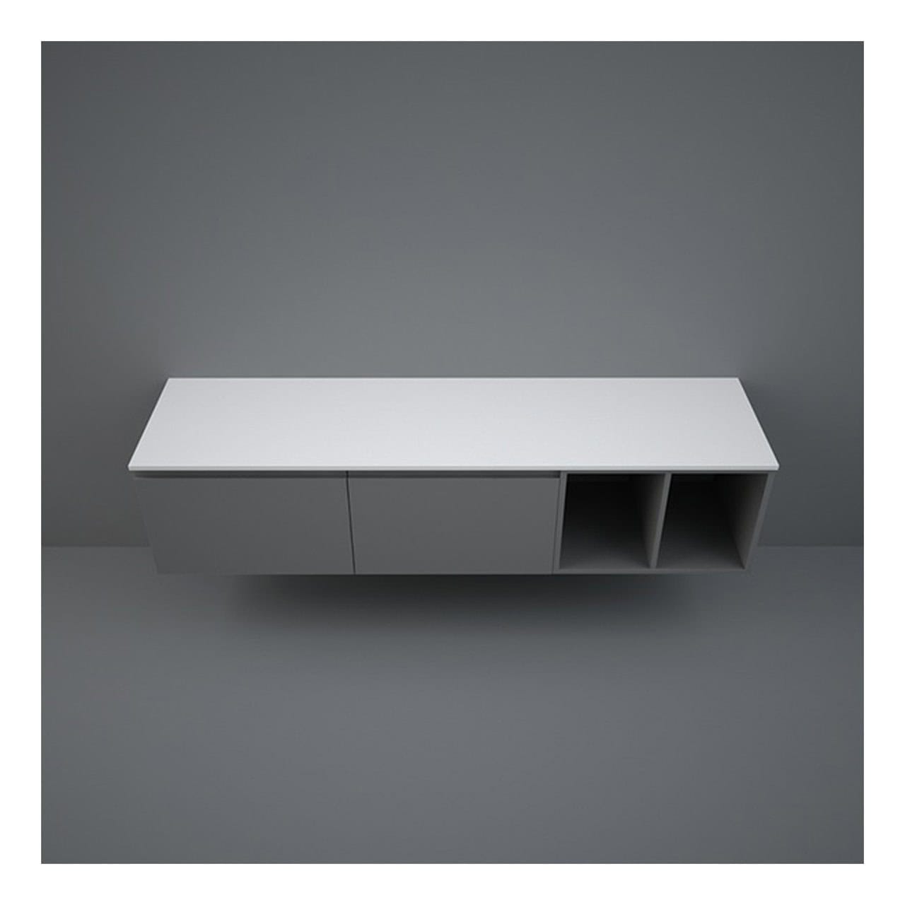 RAK Plano Solid Worktop - 1800mm Wide - Matt White