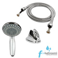 Replacement Shower Head, Shower Hose & Holder Set-0
